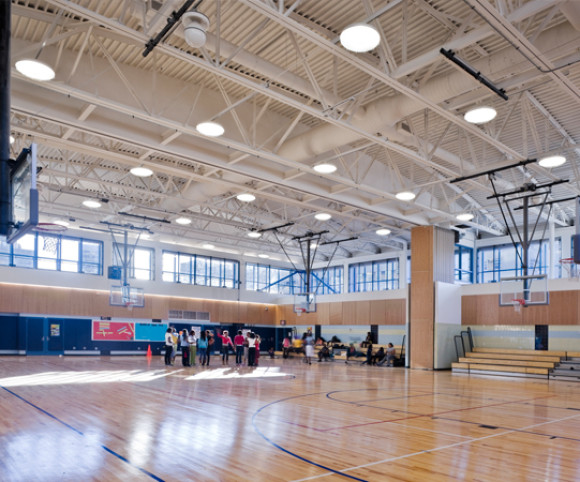 school gymnasium design in nyc by gran kriegel architects