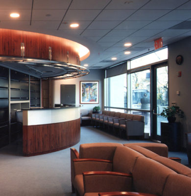 healthcare lobby design by gran kriegel architects in nyc