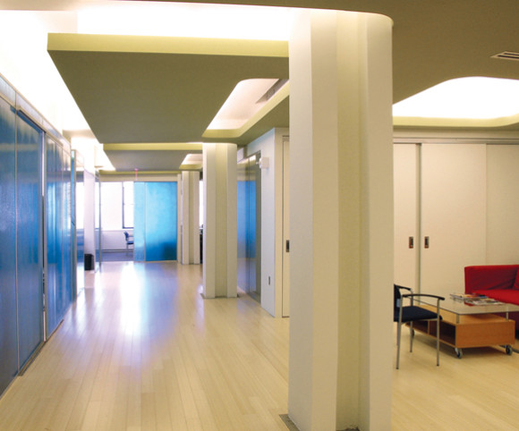 LEED certified office design by gran kriegel architects in nyc