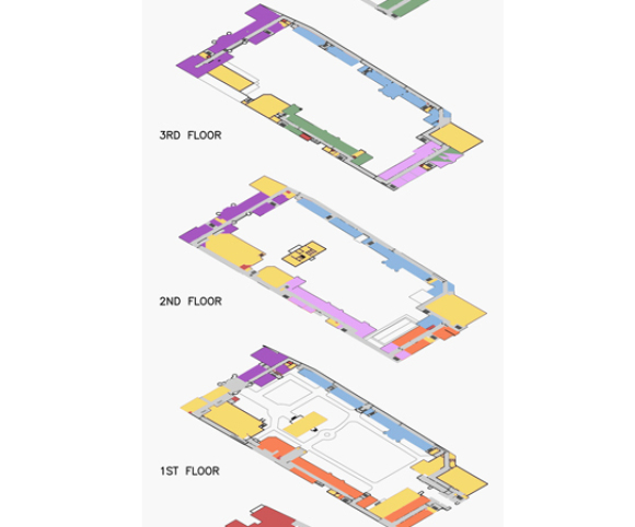 high school restructuring renovation design project by educational architecture firm Gran Kriegel Architects