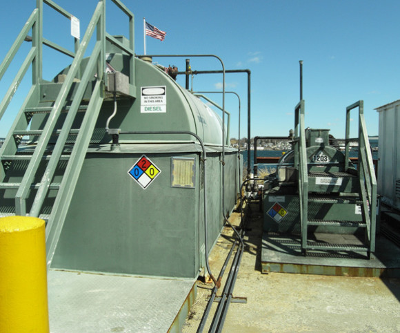 military and defense industry AE contractor - marine fueling project by Gran Kriegel Architects