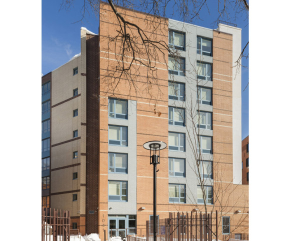 New supportive housing residence in NYC some of the best multifamily housing architecture by Gran Kriegel Architects