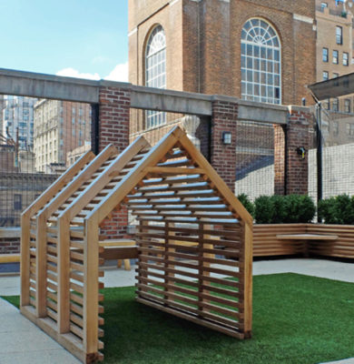 nyc rooftop school playground project