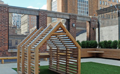 nyc rooftop school playground project