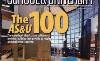 Gran Kriegel Architects PS 109 in NYC is featured in School and University magazine