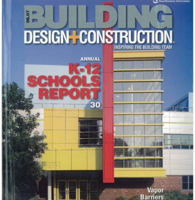 Gran Kriegels Bronx Lightouse Charter School design is featured in Building Design and Construction