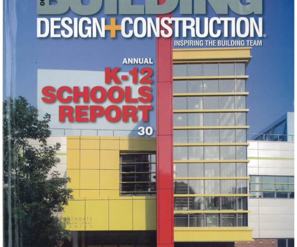Gran Kriegels Bronx Lightouse Charter School design is featured in Building Design and Construction