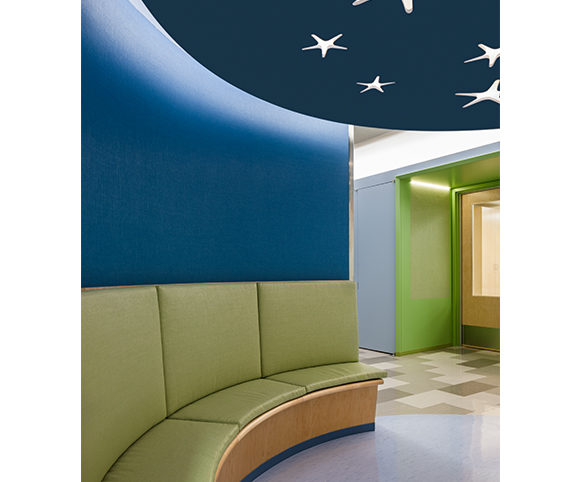 YAI Manhattan Star Academy School Corridor Lighting Design by Gran Kriegel Architects in NYC