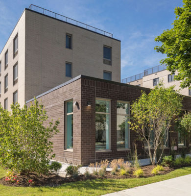 New Construction in Queens NY by Gran Kriegel Architects for Marine Terrace Affordable Housing