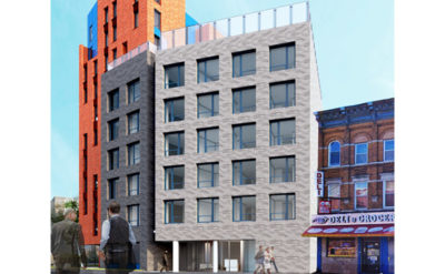 Exterior of Family Services NY Supportive Affordable Housing Design