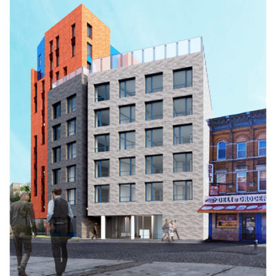 Exterior of Family Services NY Supportive Affordable Housing Design