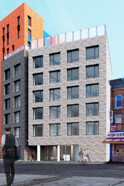 Exterior of Family Services NY Supportive Affordable Housing Design